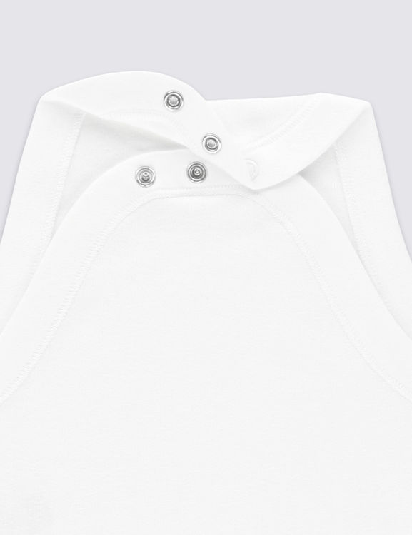 Picture of 80008 Baby Vests 100%  Cotton With Bottom Buttons SLEEVELESS
